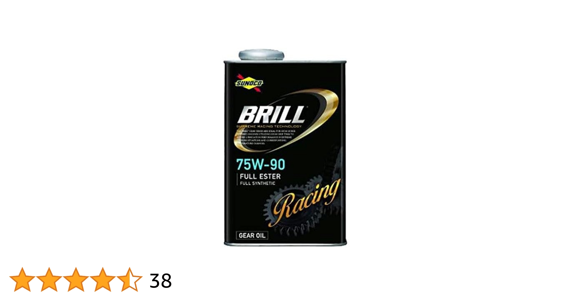 SUNOCO スノコ BRILL ブリル ギア 75w-90 1L 3缶セット Amazon | スノコ(Sunoko) ギヤオイル BRILL GEAR 75W90 1L